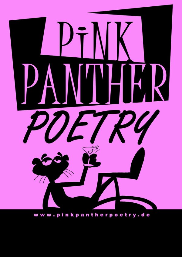 Plakat PINK PANTHER POETRY - DIN A1 NEON