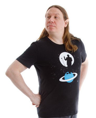 Herren T-Shirt SPACE POETRY