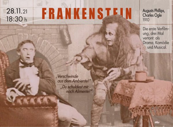 30.01.22 | Wien: GRUBER & TURNHEIM: FRANKENSTEIN - DAS MONSTER SPRICHT
