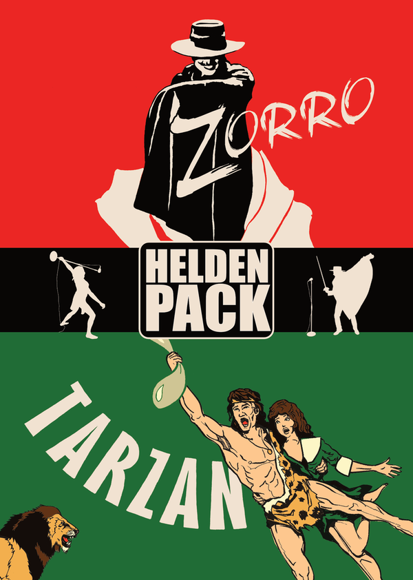 DVD-Heldenpack: ZORRO (1920) & TARZAN (1918)